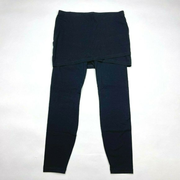 Cabi 5510 Center M’ Leggings Skirt Cotton Blend Elastic waist Flat Front Women S - Picture 1 of 11